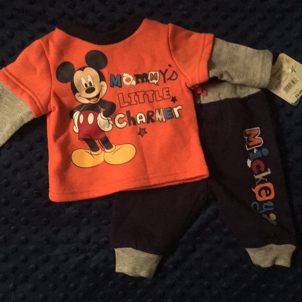 Mickey Mouse sweat suit